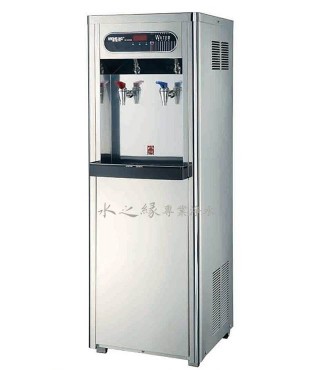 HM-1688 數位熱交換飲水機/溫熱(二溫)  立地式飲水機(龍頭按板式)