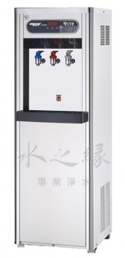 HM-1687 數位熱交換飲水機/冰溫熱(三溫) 立地式飲水機(龍頭按板式)