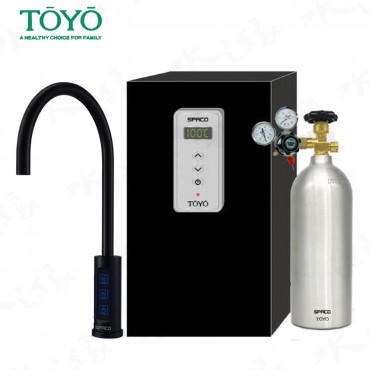TOYO 全新升級 - X-3 Pro-SPACO 觸控櫥下型-氣泡水冰溫熱飲水機