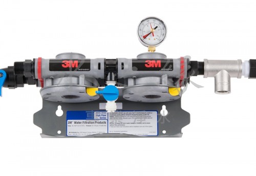 3M商用高流量複合式系統 雙頭過濾歧管套組